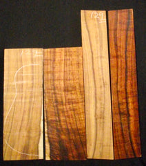 AAA Curly Koa Jumbo guitar set #129