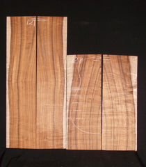 AAA Curly Koa Jumbo guitar set #127