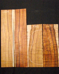 AAA Curly Koa Jumbo guitar set #126